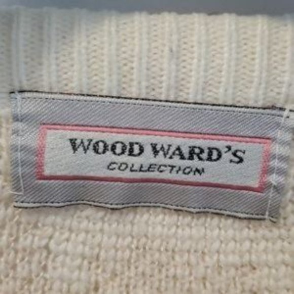 Vintage Woodward's Sweater Crew Neckline Textured - Picture 7 of 14
